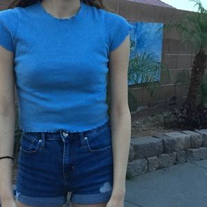 Simple crop top from brandy
